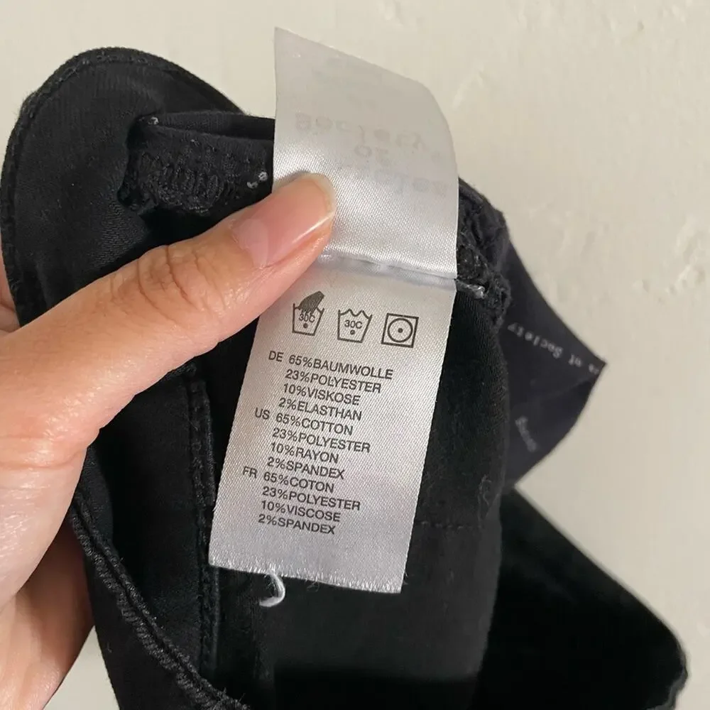 Articles of Society Pants Women's 24 Mya Blackhawk Skinny Black Jeans - Picture 10 of 10